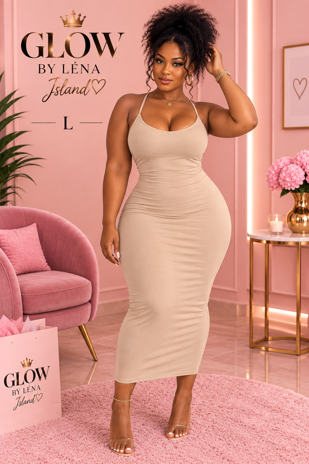 ✨ Robe Longue Dos Nu Chic & Élégante ✨