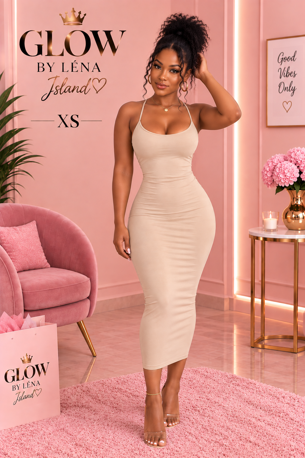 ✨ Robe Longue Dos Nu Chic & Élégante ✨