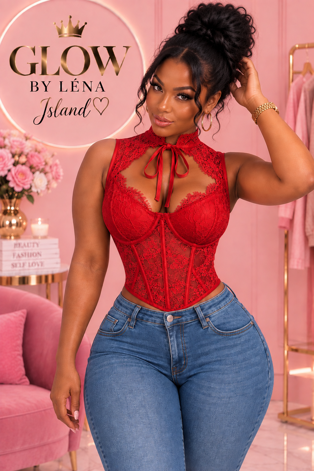 🤍 Top Corset Mini à Nœud – Élégance & Féminité ✨