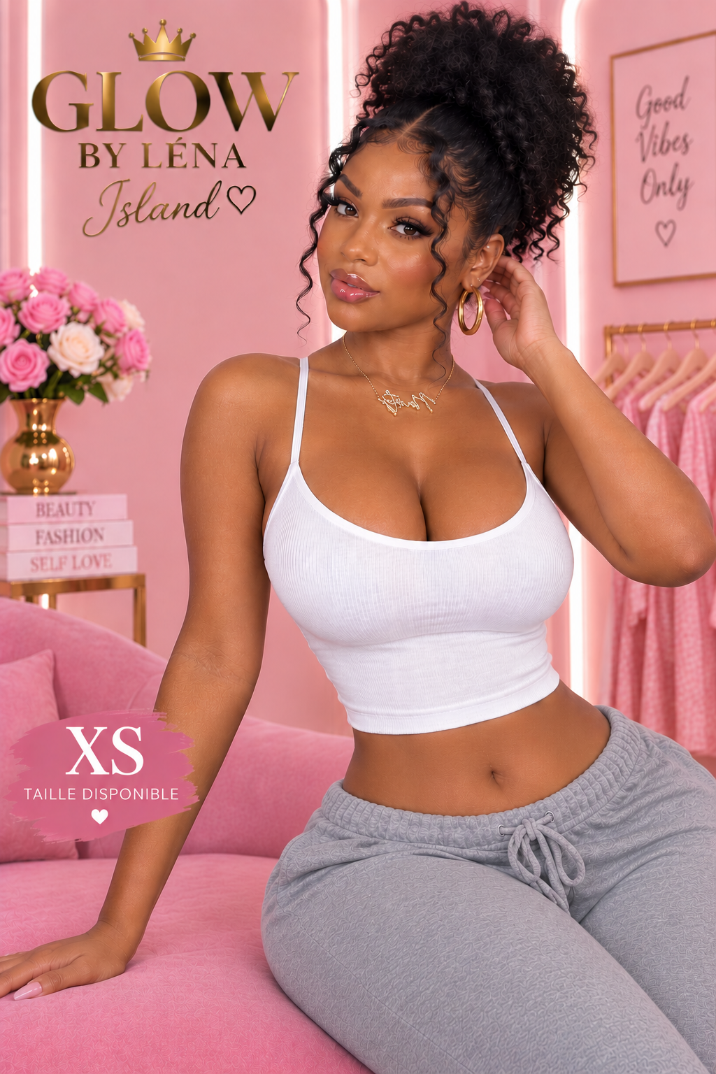 Débardeur Femme Blanc Chic & Confortable 🤍✨ | Look Tendance