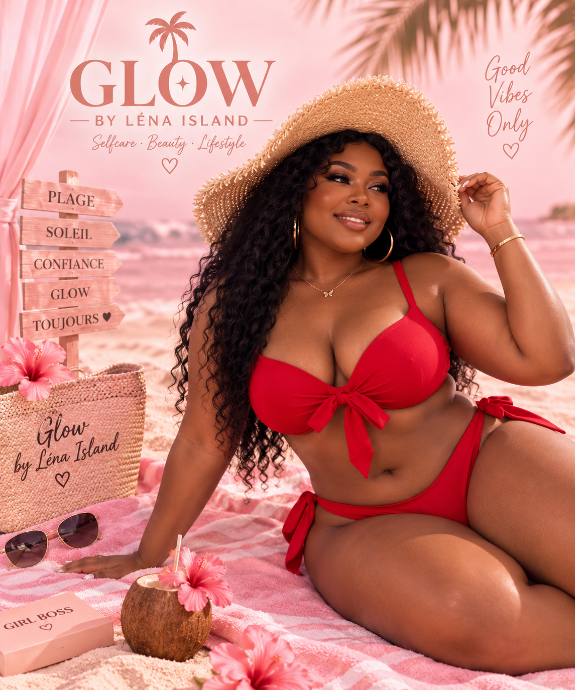 🦋 Bikini 2 Pièces Push-Up Noué – Sexy & Élégant 💕🌴