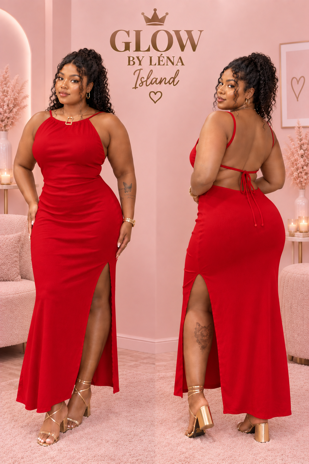 ✨ ROBE LONGUE DOS NU ❤️🤍 | Élégance & Séduction 🌸