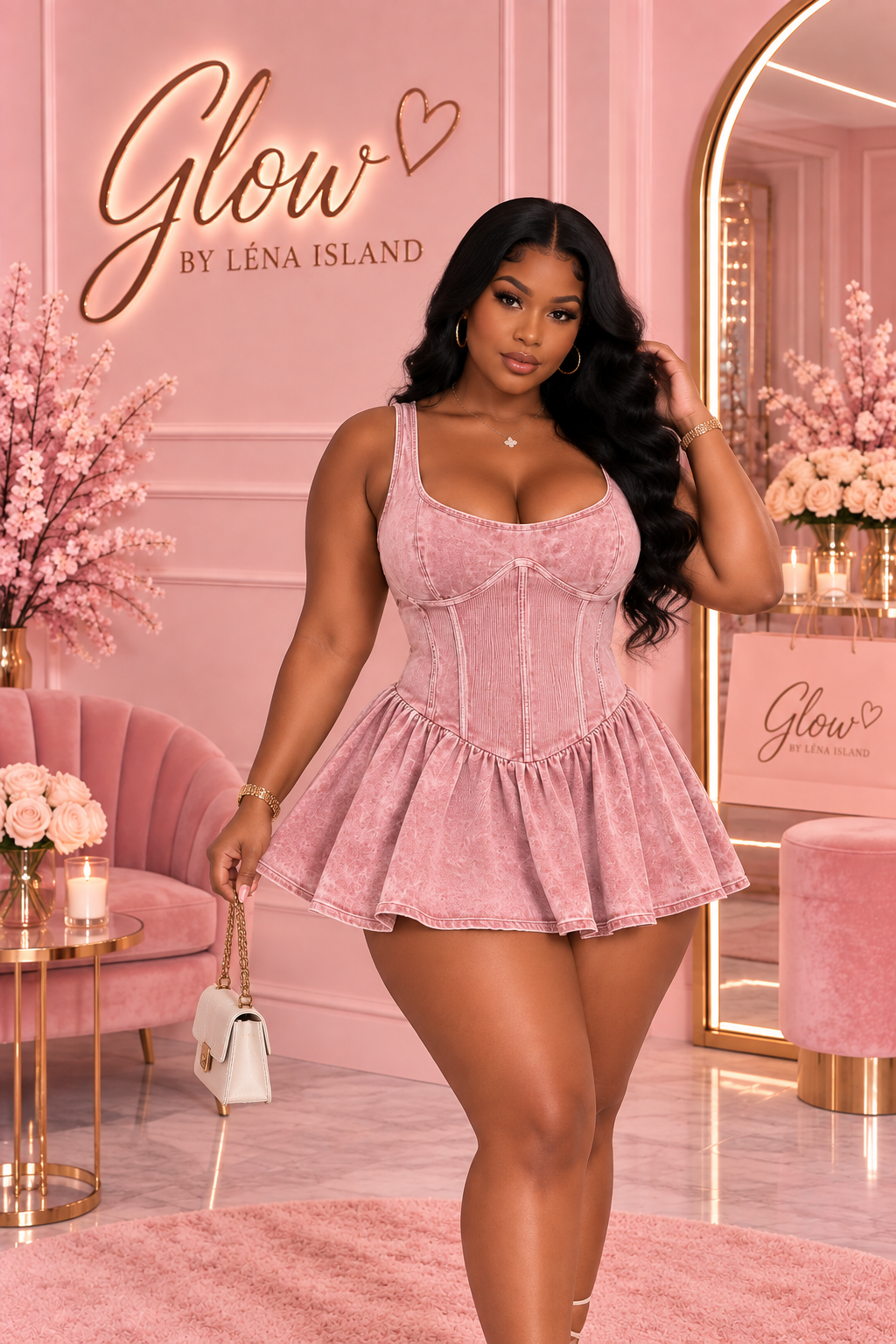 🌸 Robe Plissée Chic & Élégante ✨
