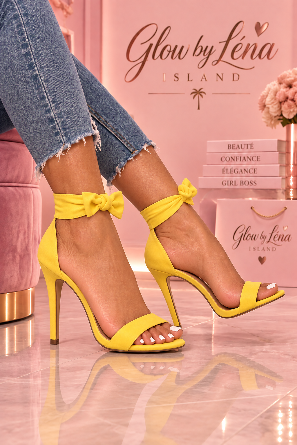 👠 Sandales à Talons Fins Élégantes – Glamour & Féminité ✨