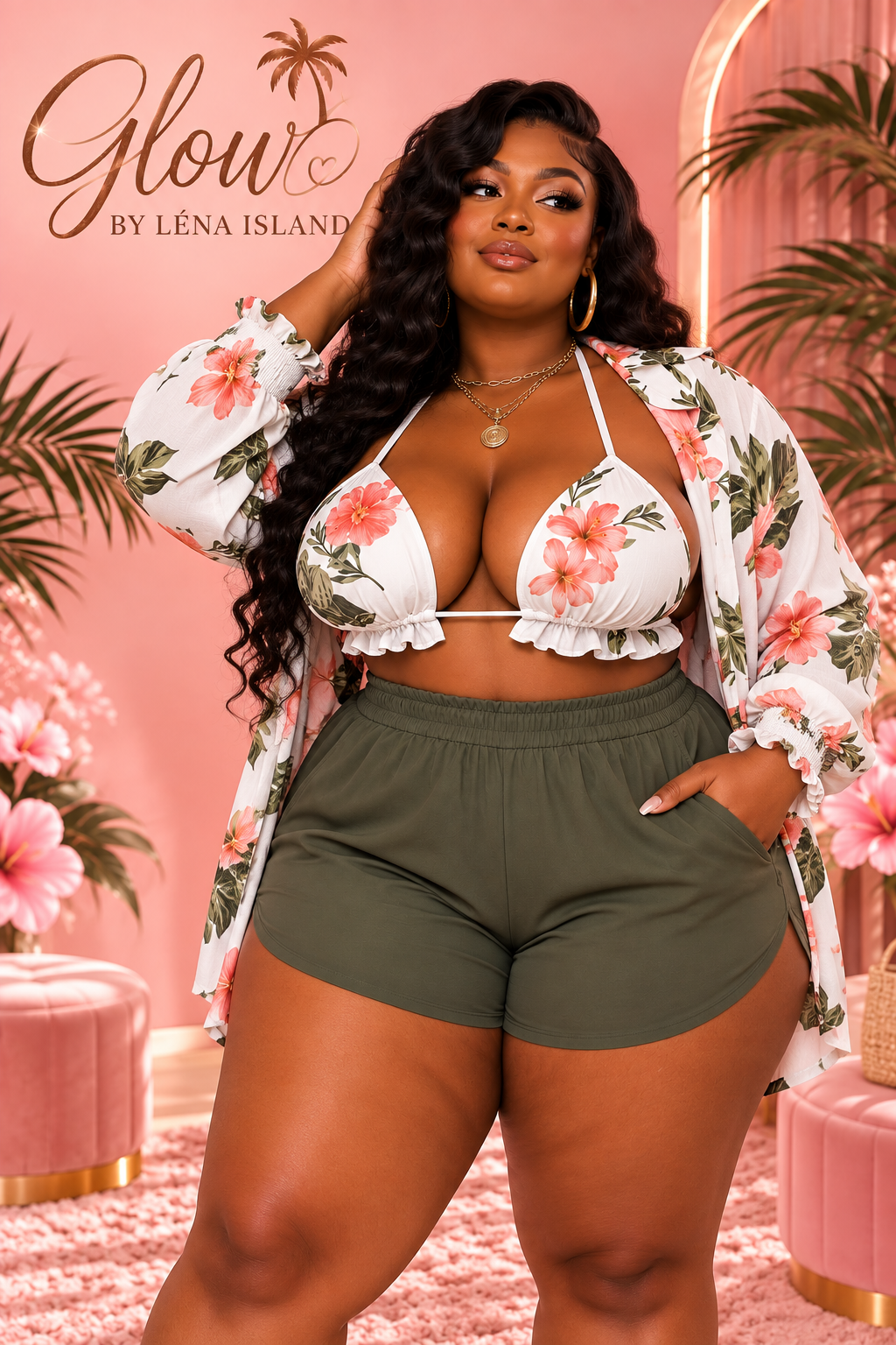 🌸 Ensemble 3 Pièces « Summer Glow » ✨