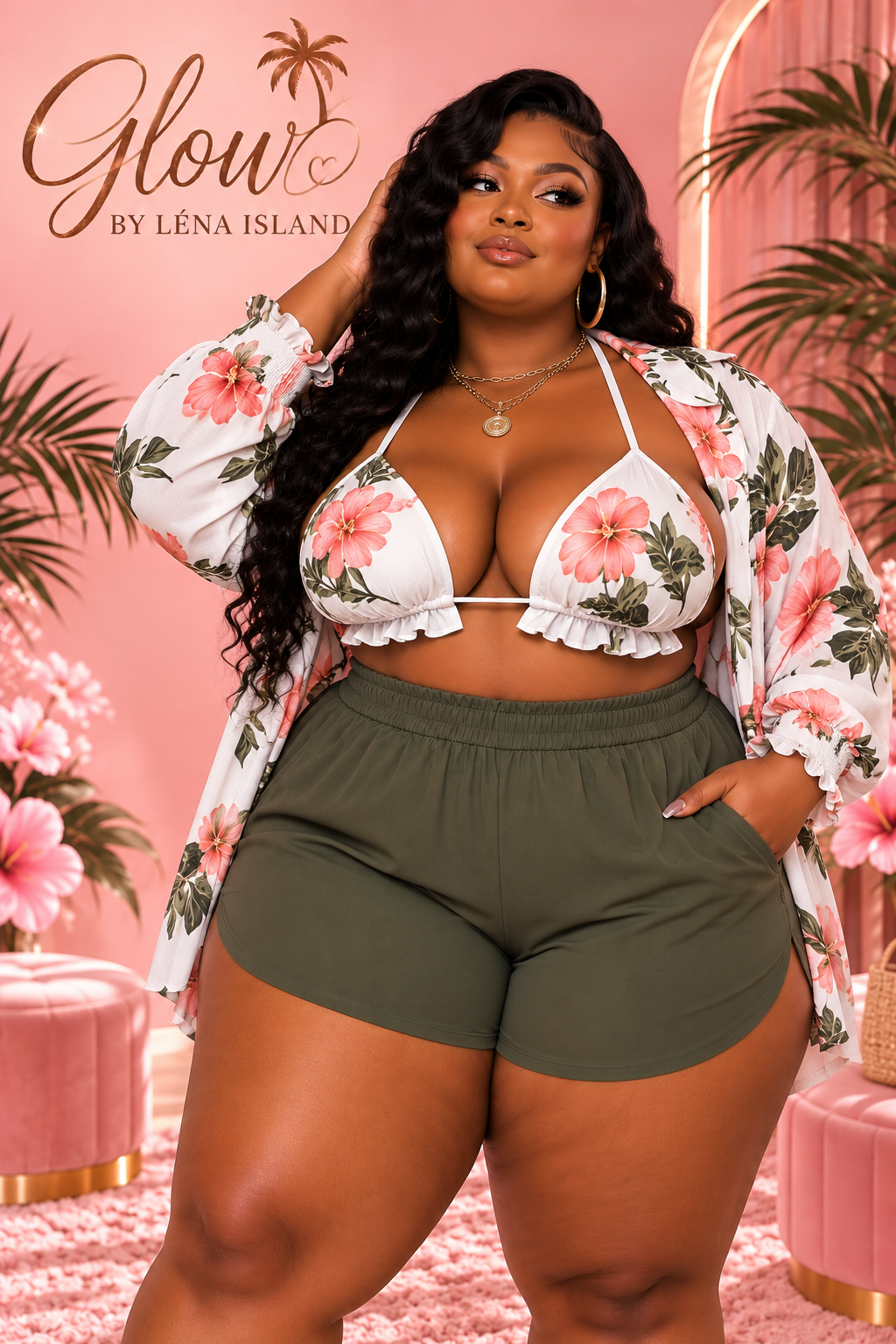 🌸 Ensemble 3 Pièces « Summer Glow » ✨