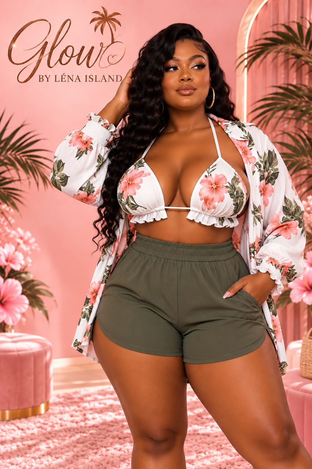 🌸 Ensemble 3 Pièces « Summer Glow » ✨