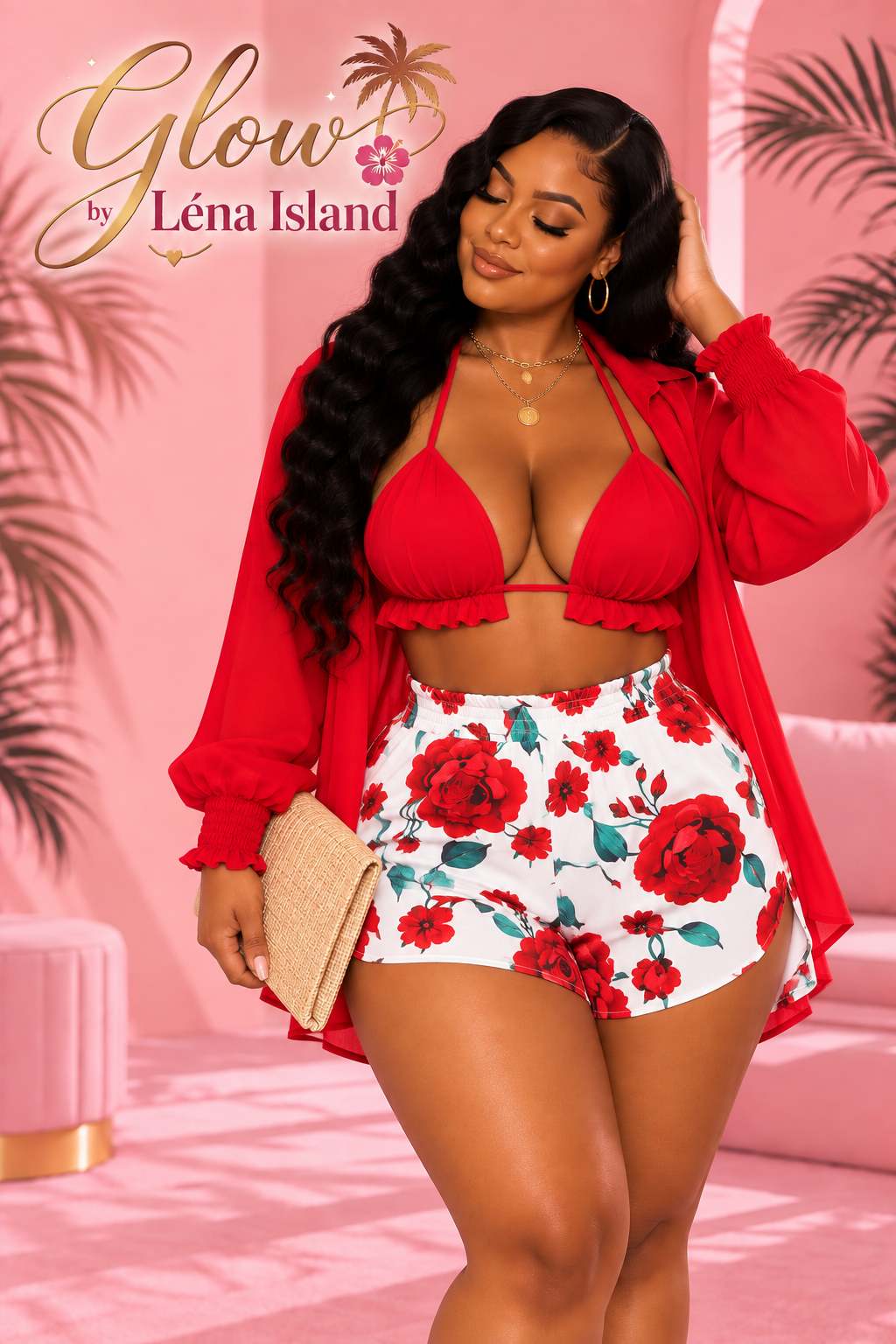 🌸 Ensemble 3 Pièces « Summer Glow » ✨