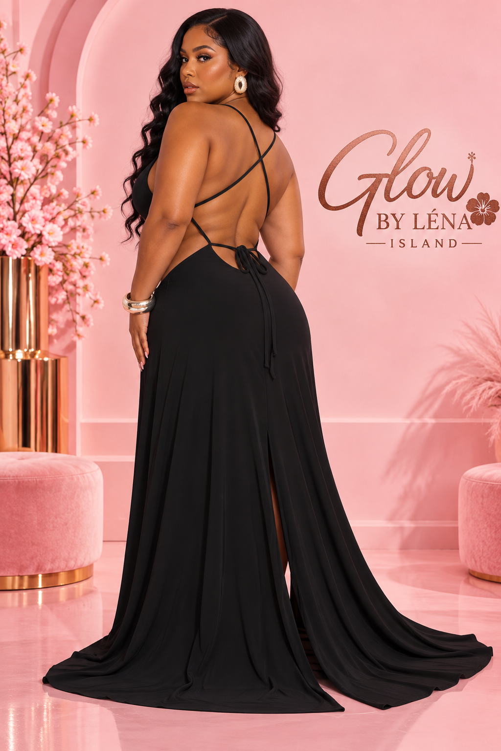 ✨ Robe Longue O-Rings Glamour ✨