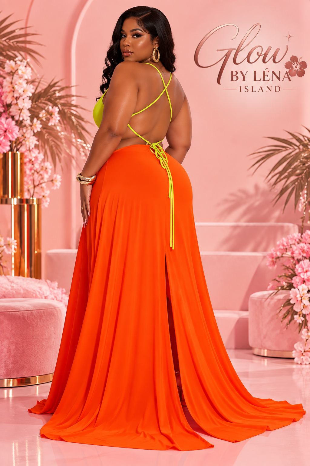 ✨ Robe Longue O-Rings Glamour ✨