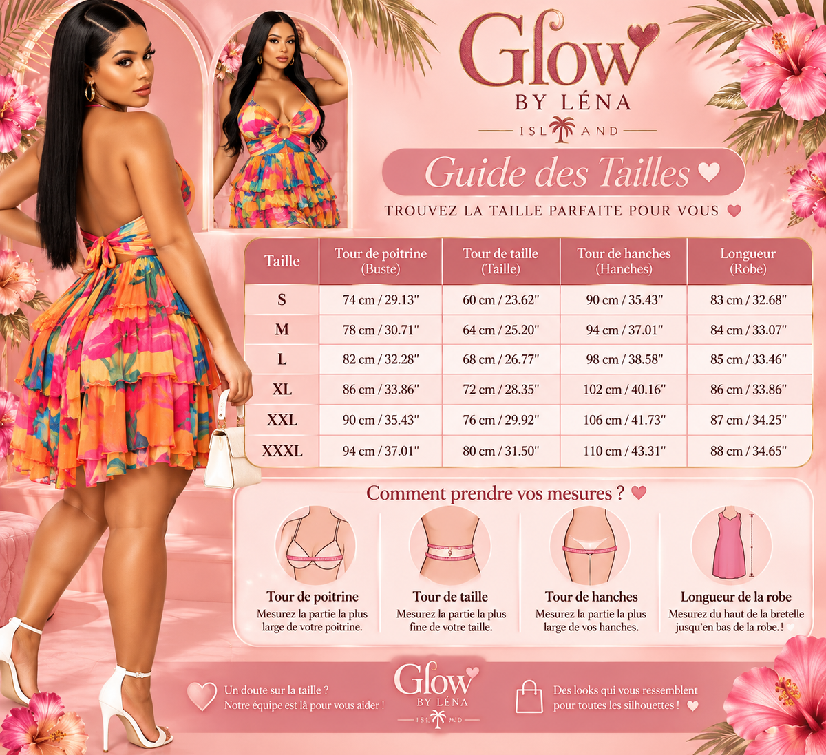 🌸 Robe Mini Élégante & Chic ✨