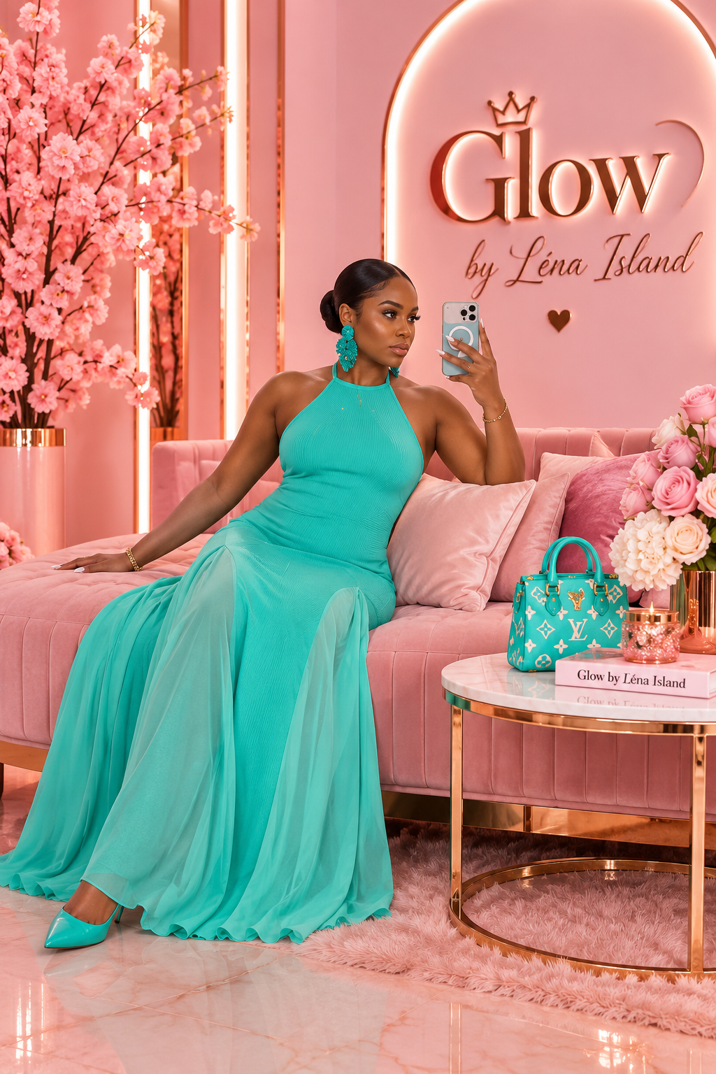 ✨ Robe Maxi Dos Nu Ouvert – Élégance & Glamour ✨