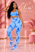 💙 Legging Push-Up Tie-Dye – Effet Scrunch & Sculptant