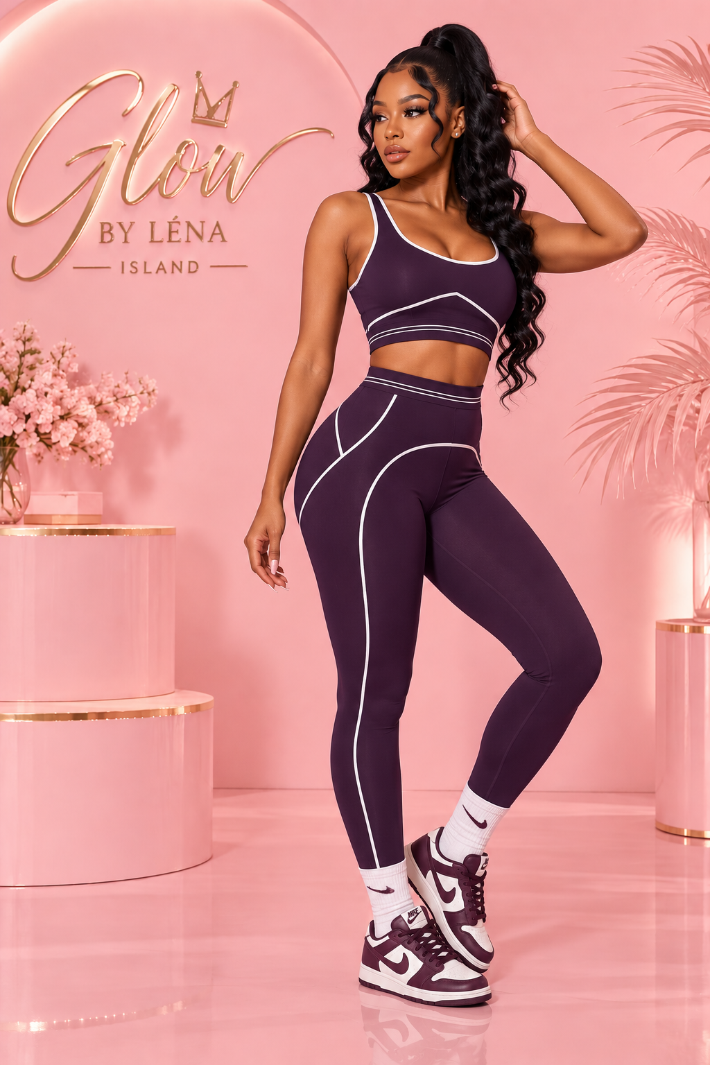 💖 Ensemble Sport 2 Pièces Seamless – Confort & Style