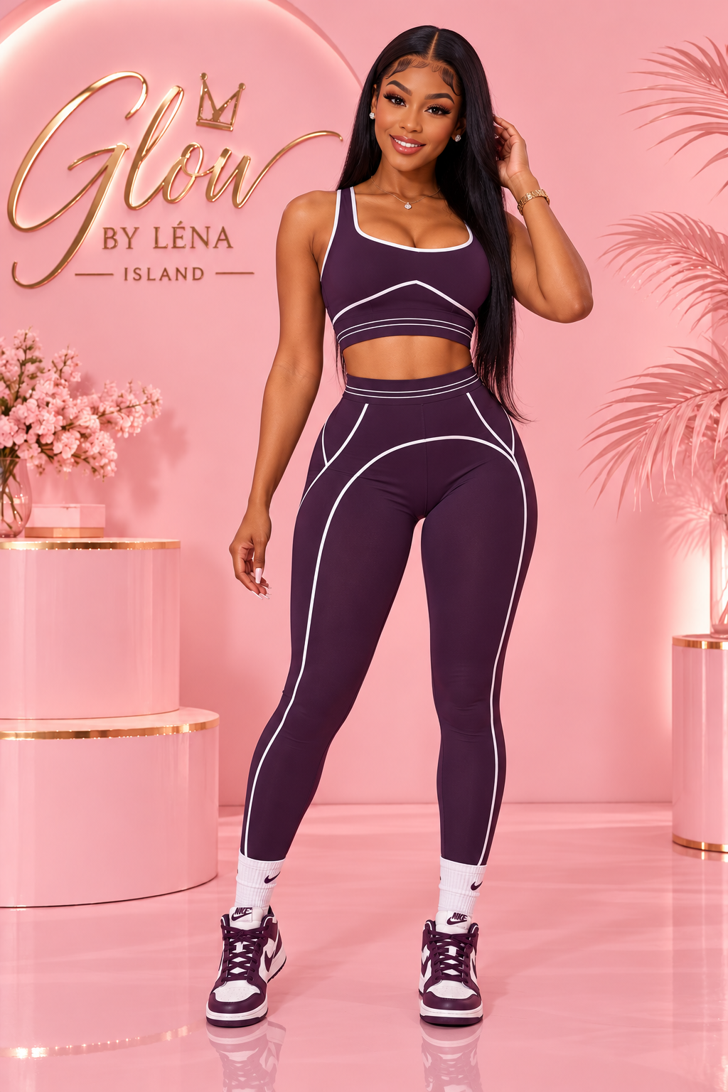 💖 Ensemble Sport 2 Pièces Seamless – Confort & Style