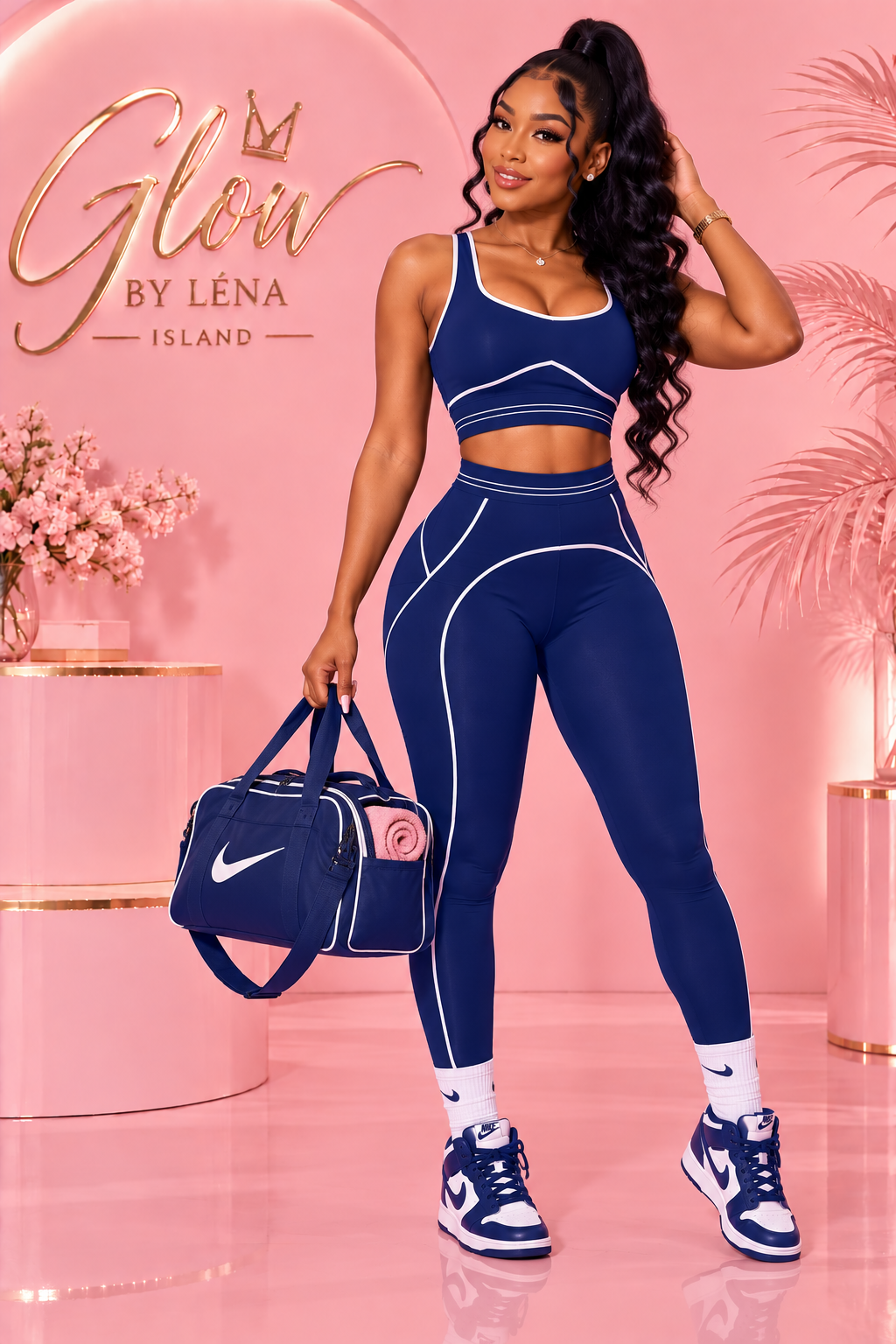 💖 Ensemble Sport 2 Pièces Seamless – Confort & Style