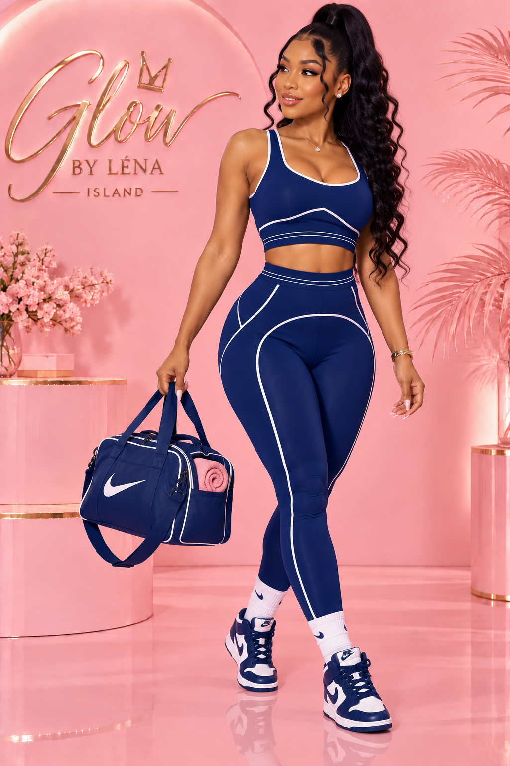 💖 Ensemble Sport 2 Pièces Seamless – Confort & Style