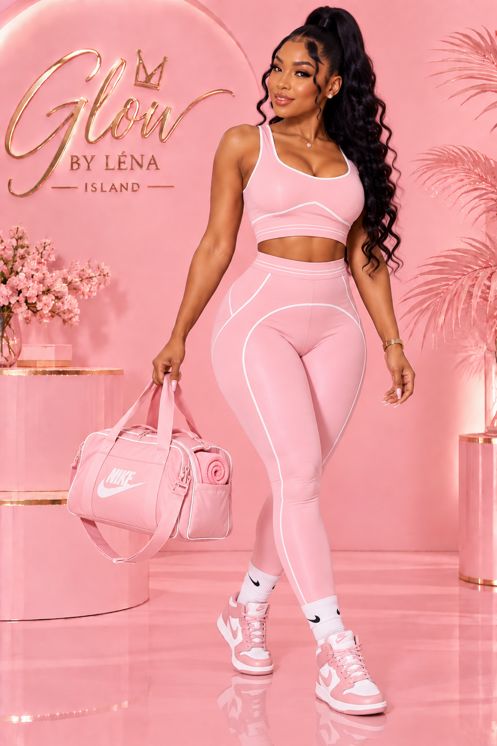 💖 Ensemble Sport 2 Pièces Seamless – Confort & Style