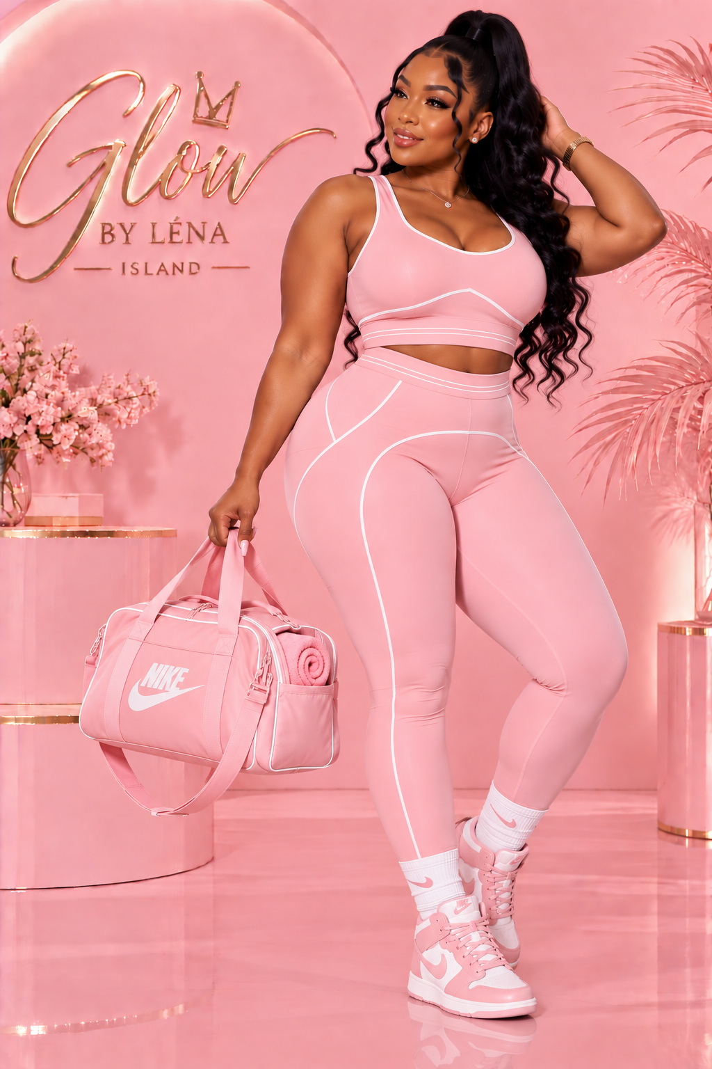 💖 Ensemble Sport 2 Pièces Seamless – Confort & Style