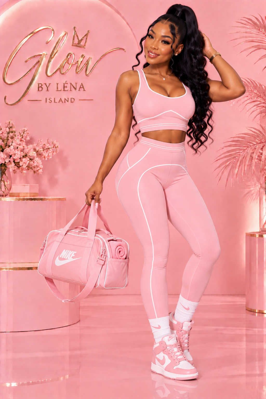 💖 Ensemble Sport 2 Pièces Seamless – Confort & Style