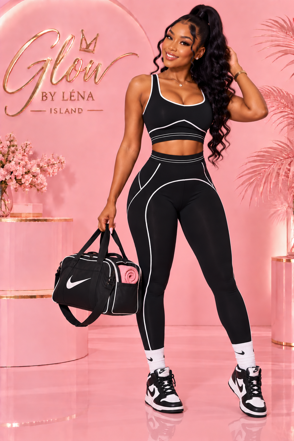 💖 Ensemble Sport 2 Pièces Seamless – Confort & Style