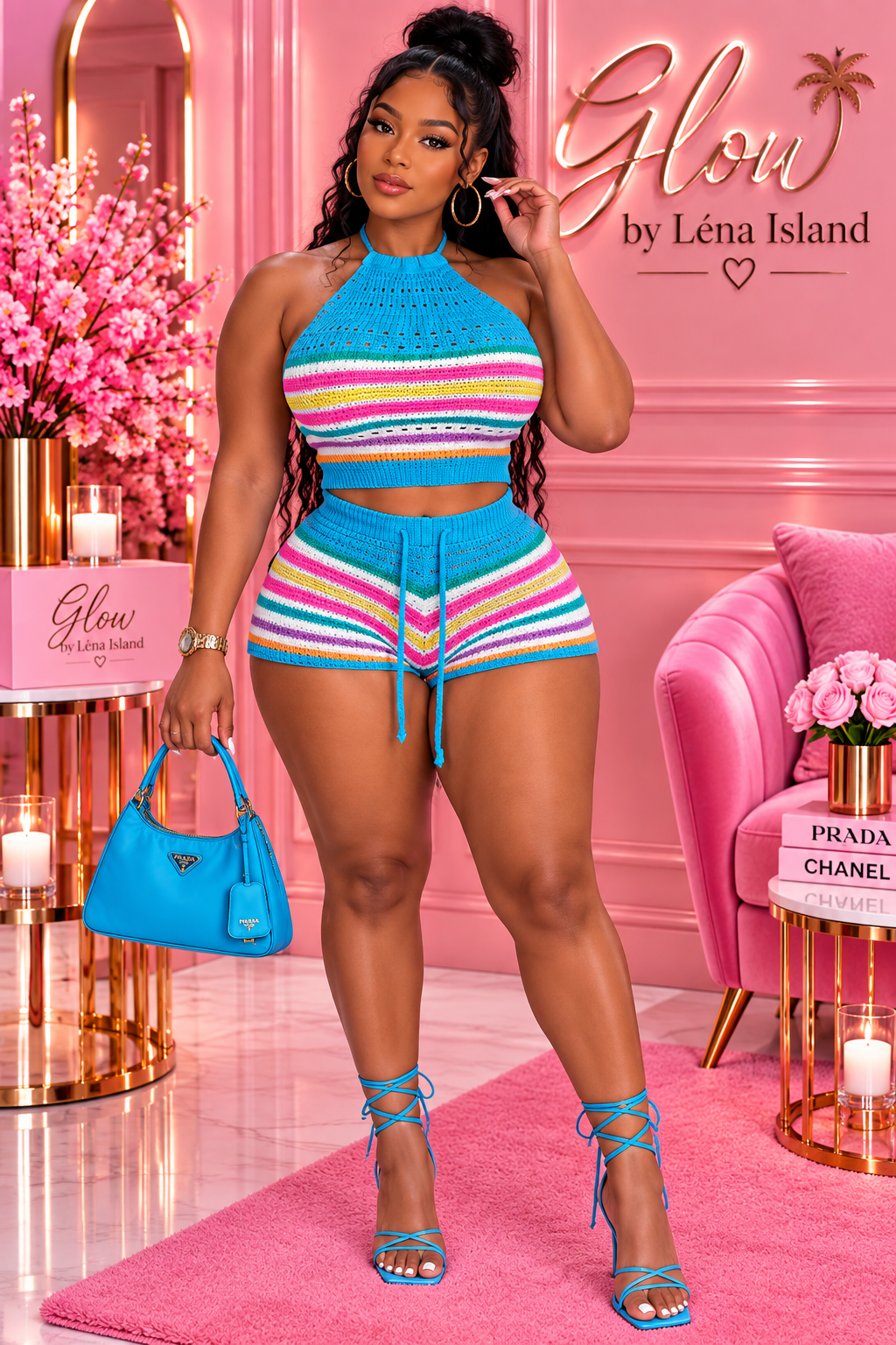 🌈 Ensemble 2 pièces Rainbow Chic ✨