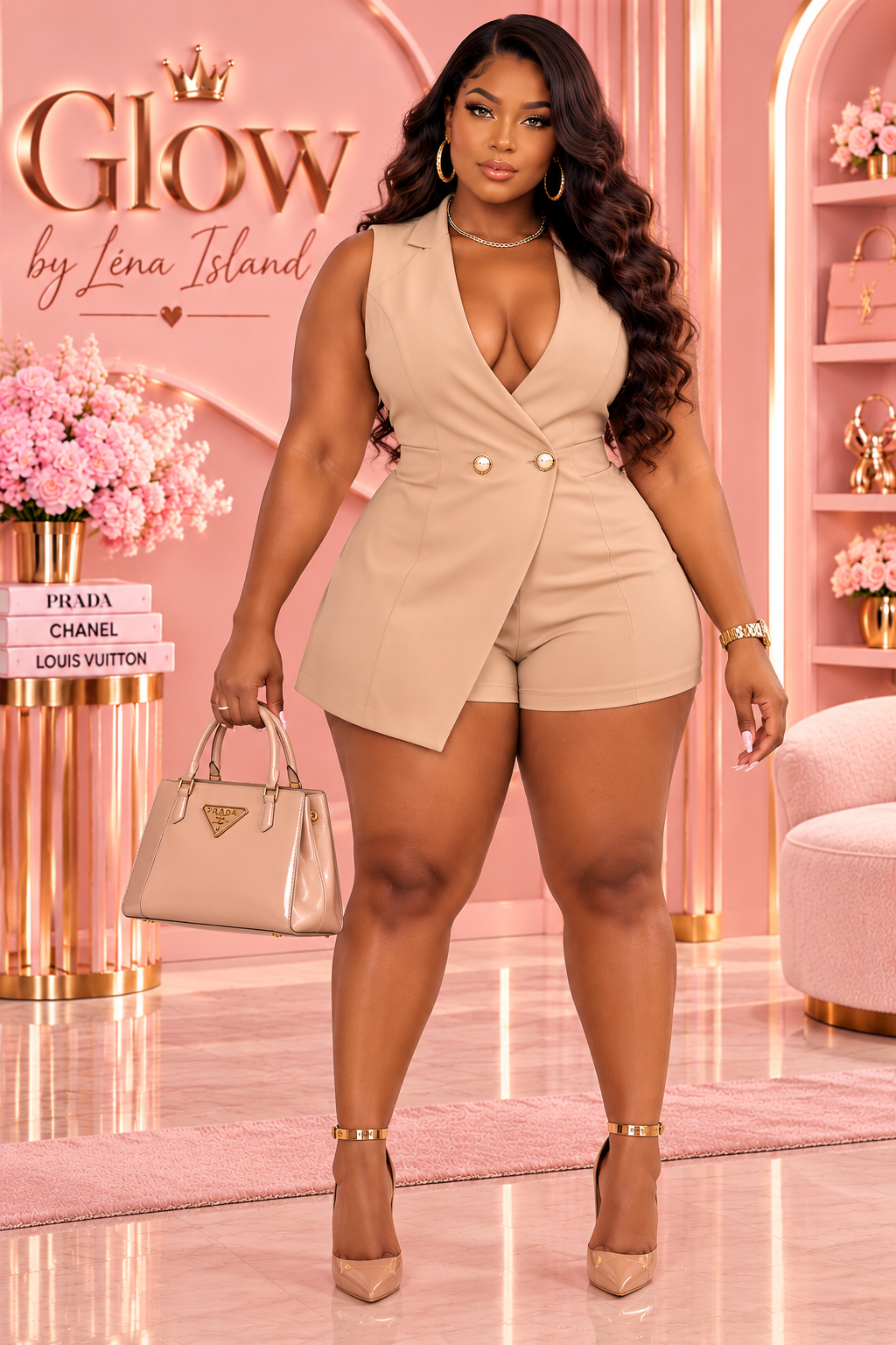 💕 Combinaison Short Élégante & Féminine