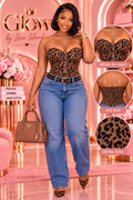 🐆✨ Top Corset Léopard Glamour – Wild & Sexy