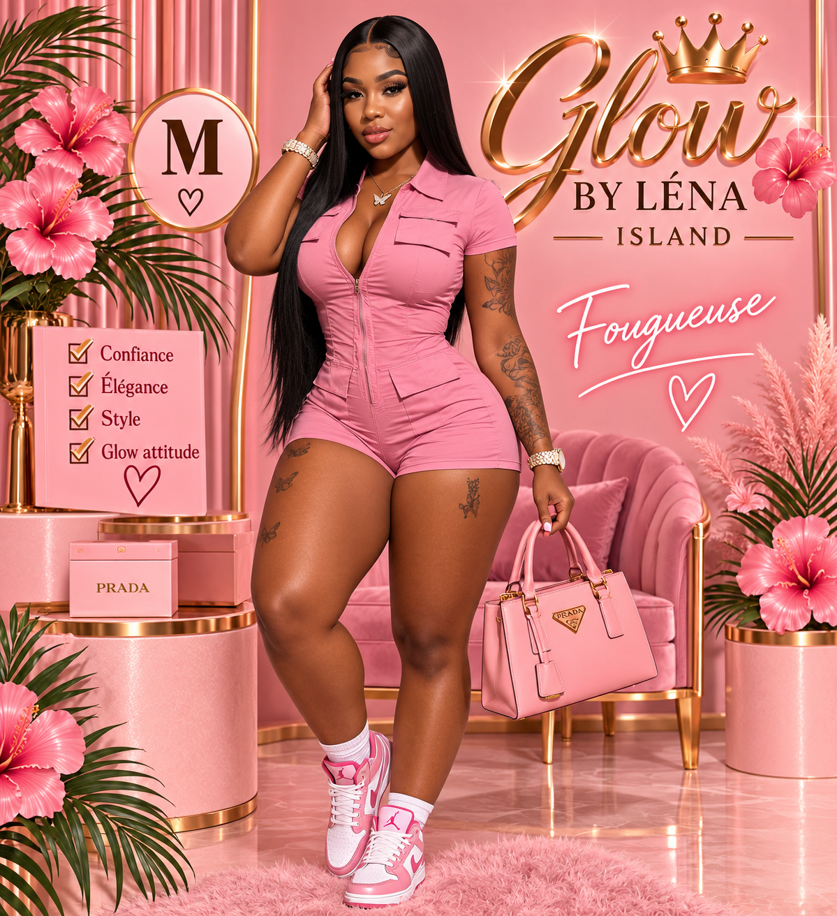 💕 Combinaison Short Zippée Femme – Style Chic & Décontracté ✨