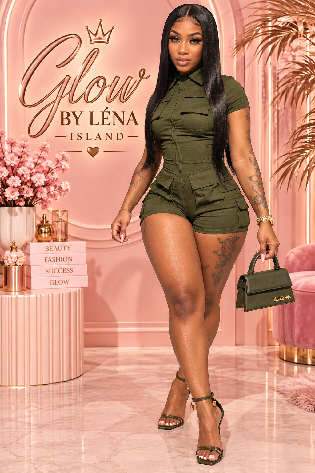 💕 Combinaison Short Zippée Femme – Style Chic & Décontracté ✨