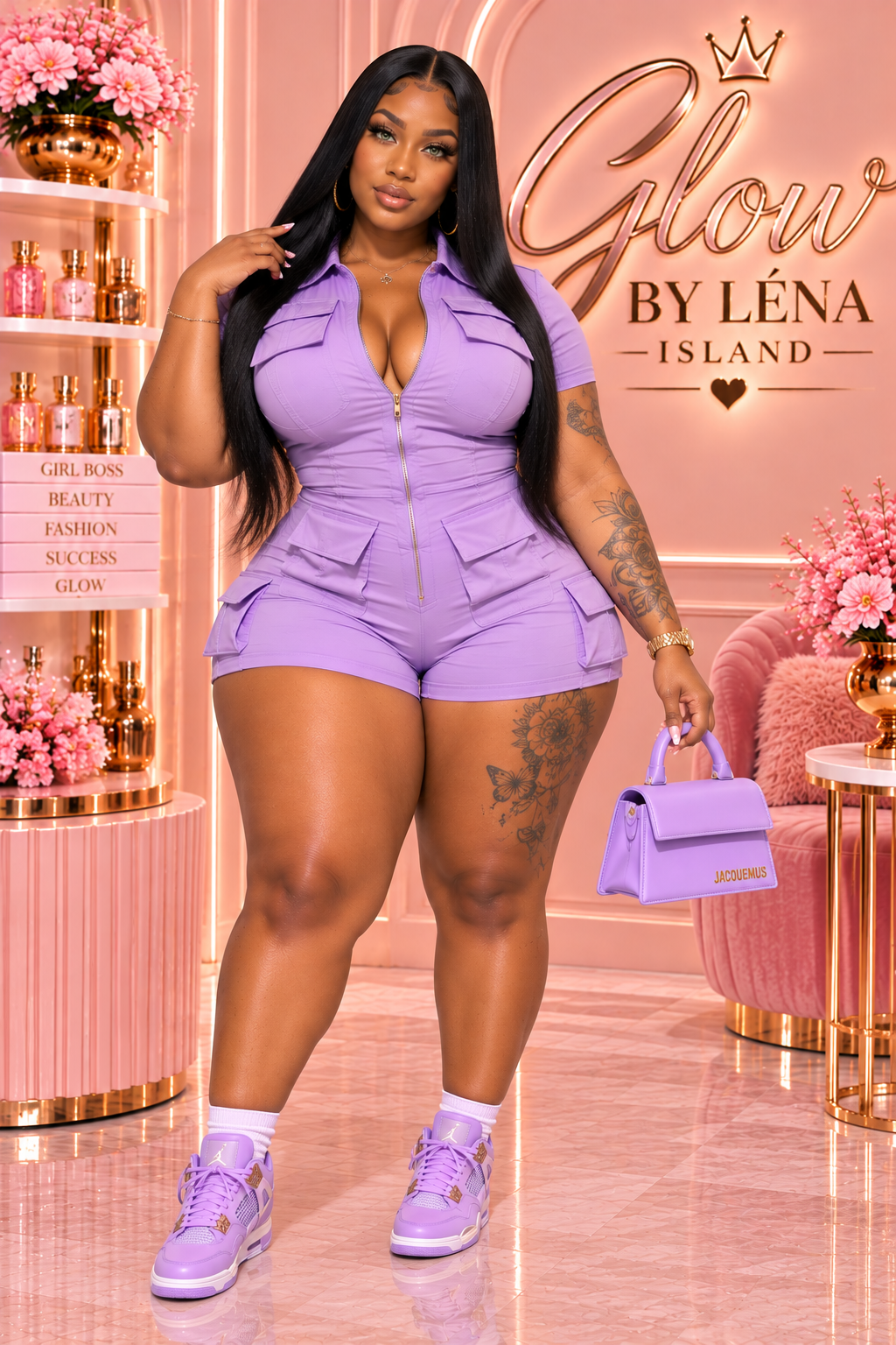 💕 Combinaison Short Zippée Femme – Style Chic & Décontracté ✨