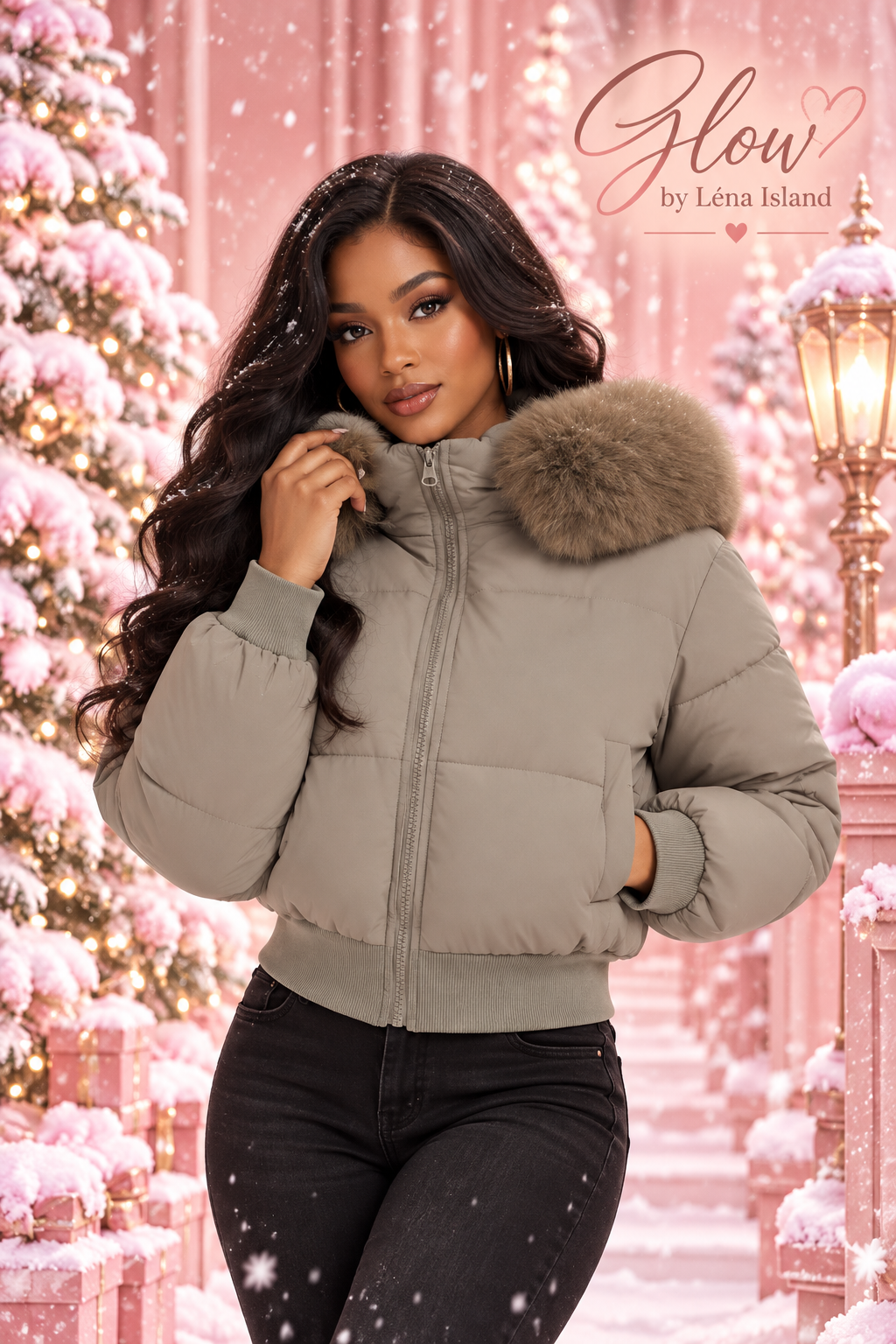 ✨ Veste d’Hiver Femme Cocooning ❄️🤍 | Parka Courte Douillette & Chic 💕🧥