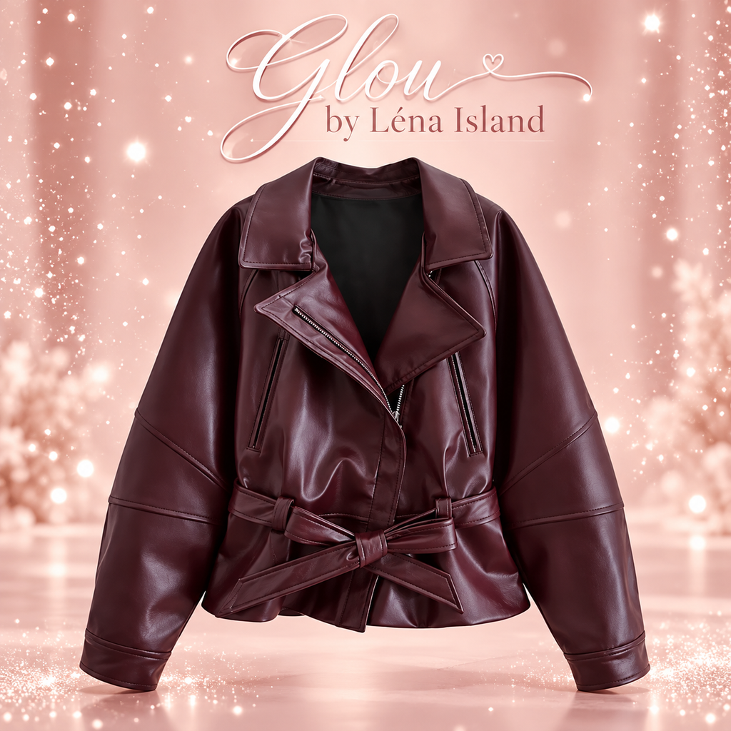 🖤 Veste Femme en Similicuir – Chic & Rock 🔥✨