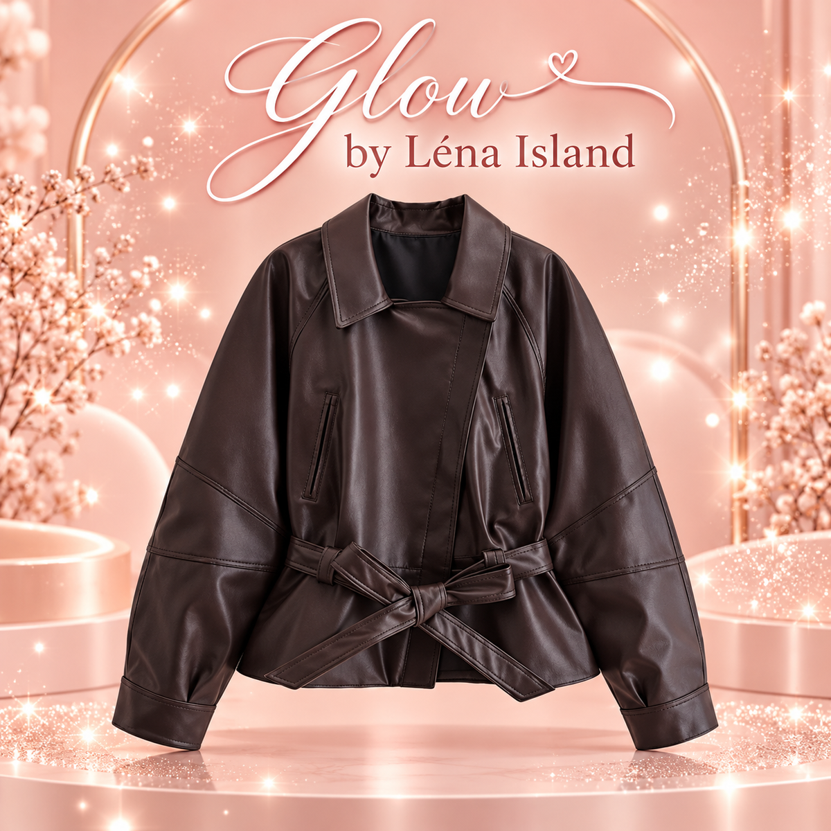🖤 Veste Femme en Similicuir – Chic & Rock 🔥✨