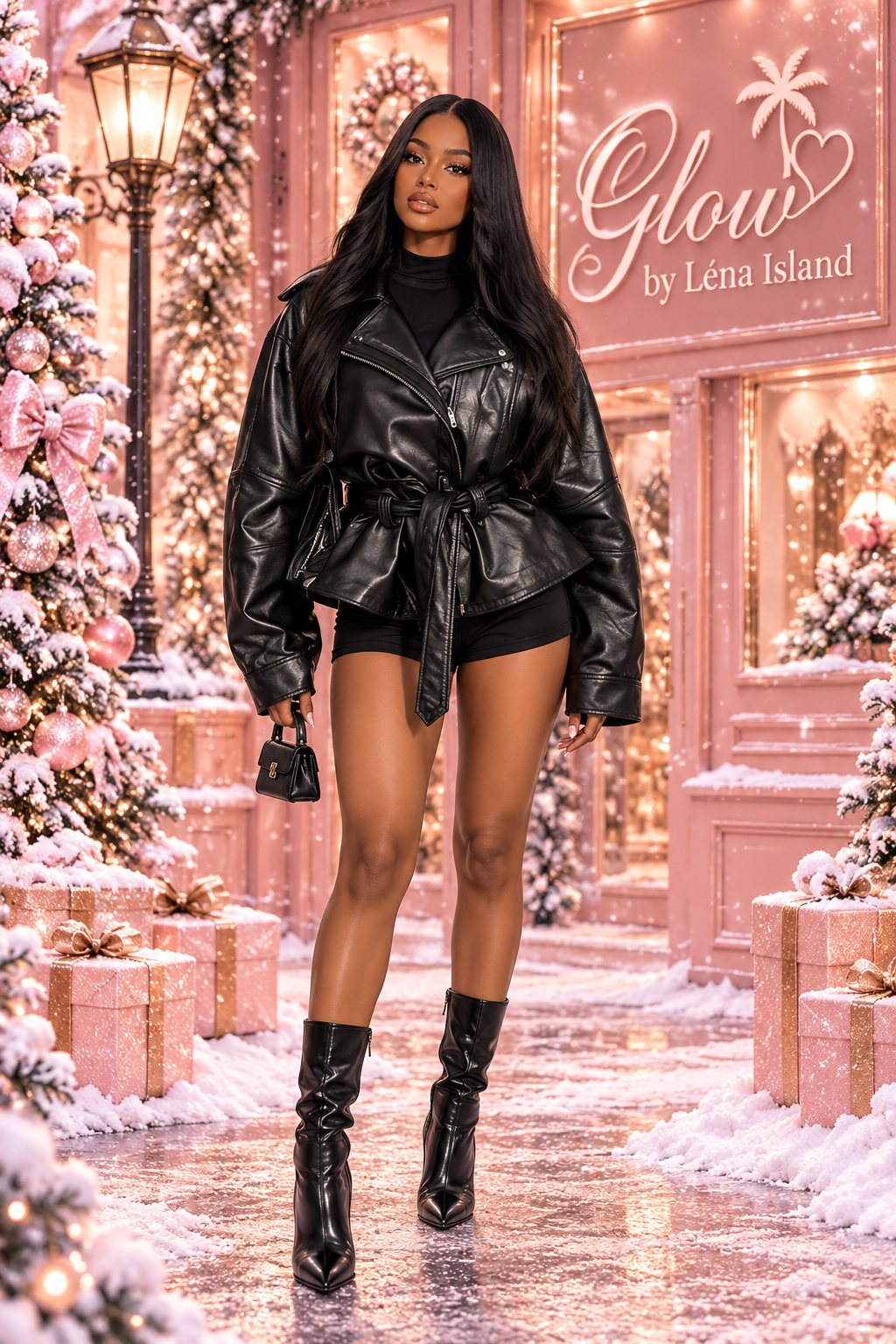 🖤 Veste Femme en Similicuir – Chic & Rock 🔥✨