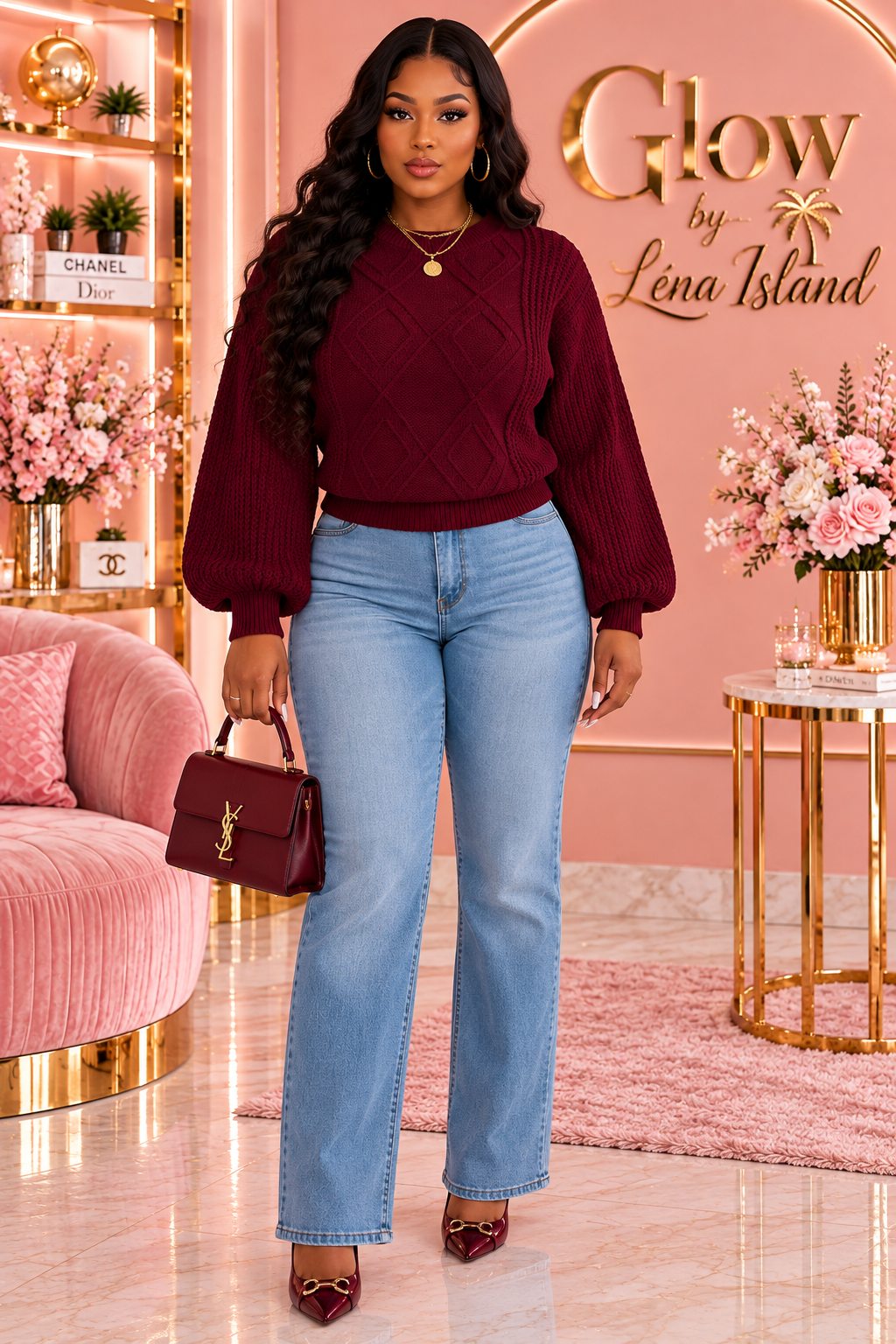 🍂 Pull Femme en Maille – Chic & Douillet 💛✨
