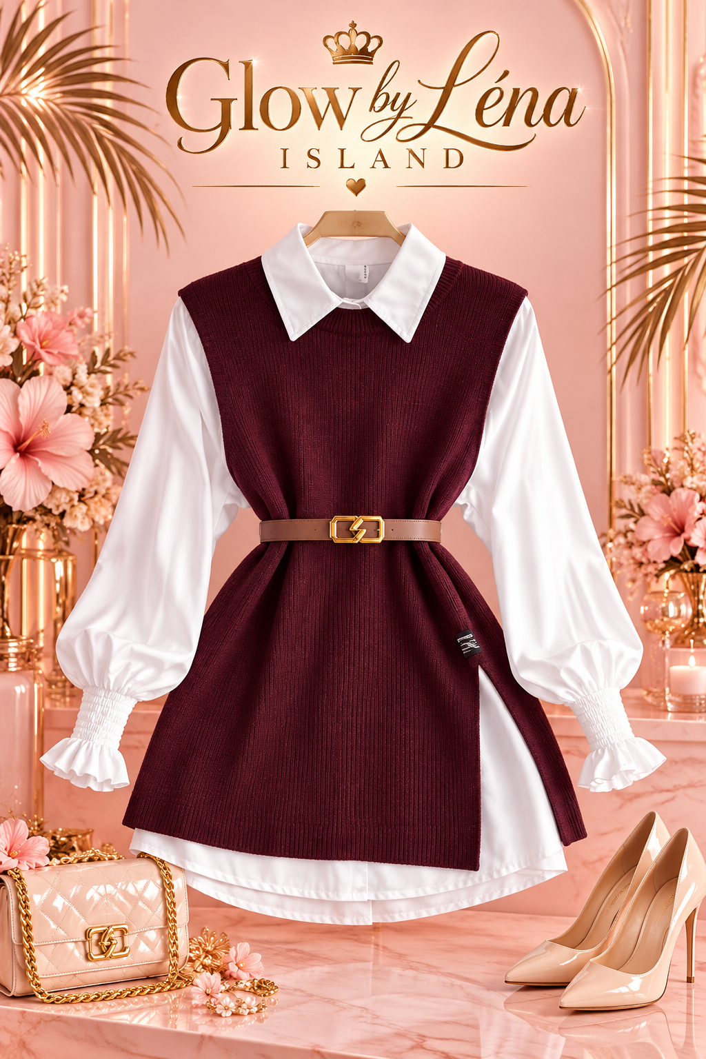 💕 Ensemble Femme 2 Pièces – Chic & Élégant 🤍✨
