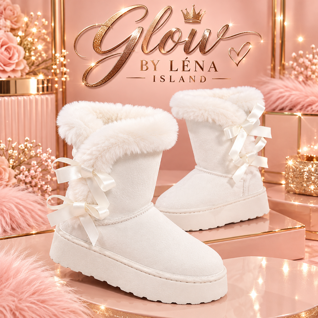 ❄️ Bottes de Neige Femme Fourrées – Style Cocooning & Tendance 👢🤍