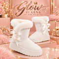 ❄️ Bottes de Neige Femme Fourrées – Style Cocooning & Tendance 👢🤍