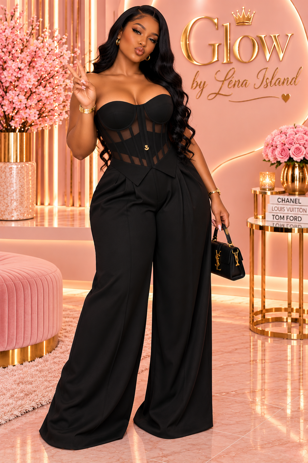 ✨ Ensemble 2 pièces Femme Chic & Tendance 🤍🖤