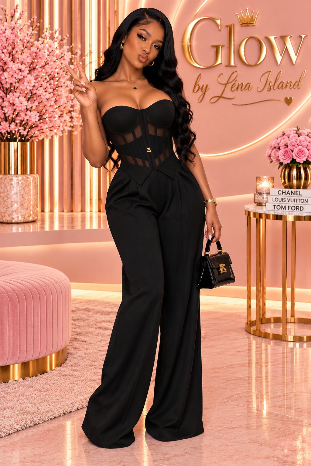 ✨ Ensemble 2 pièces Femme Chic & Tendance 🤍🖤