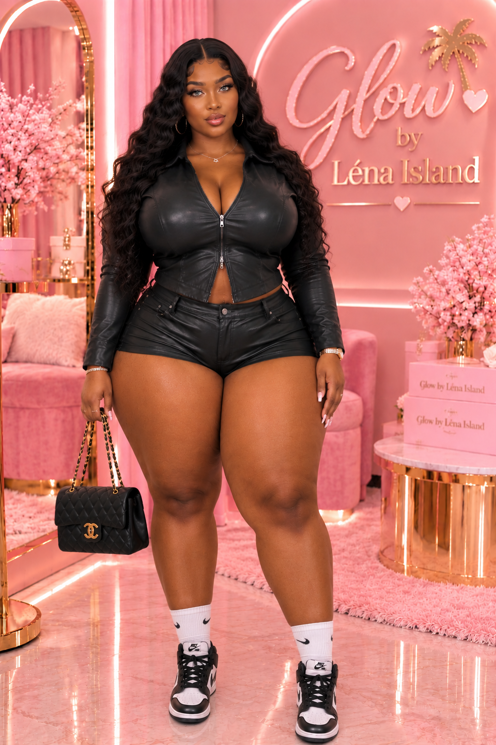 💋 Ensemble 2 Pièces Femme – Veste Zippée & Short Gothique Y2K 🖤⛓️