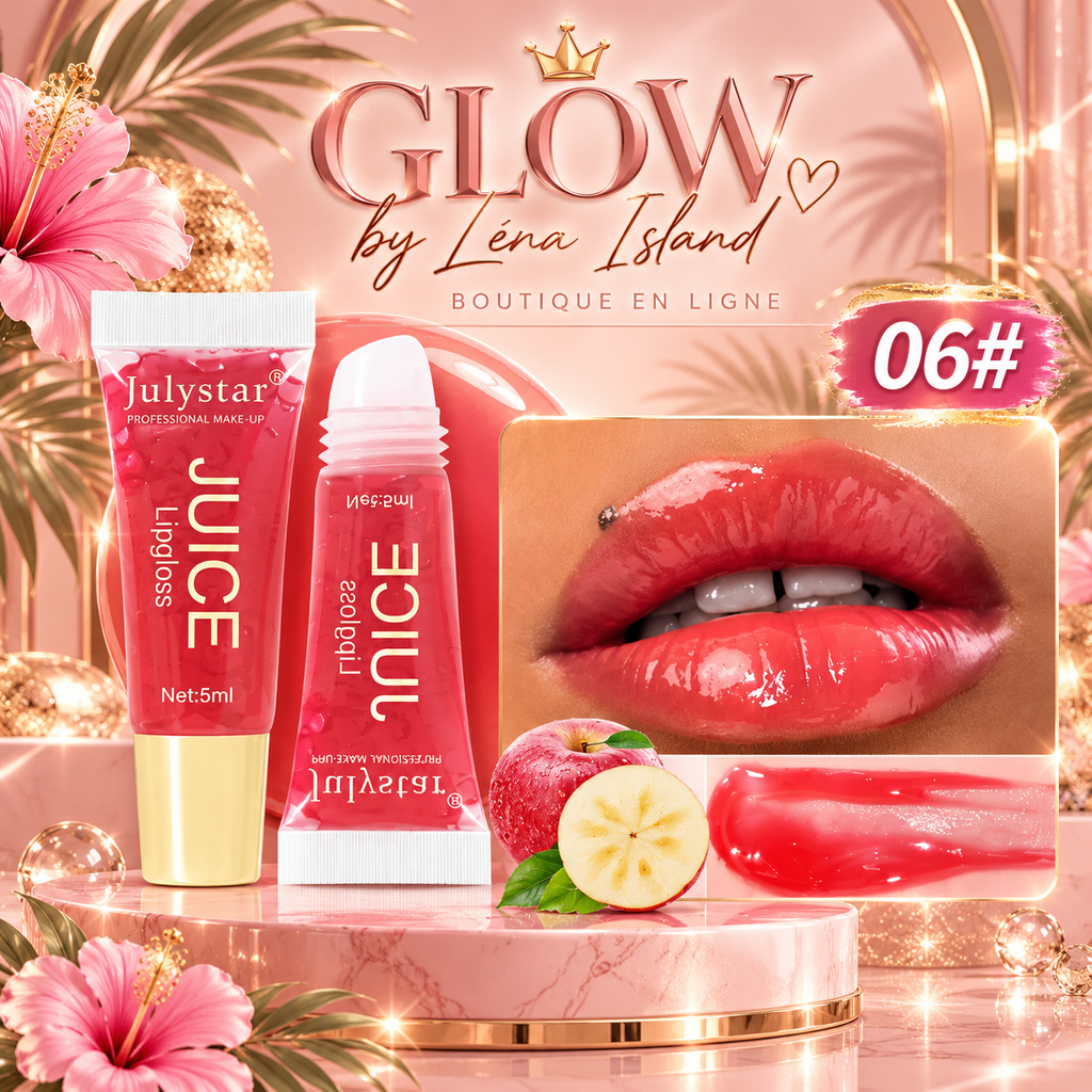 💋 Gloss à Lèvres Repulpant & Hydratant – Effet Brillant Fruité 🍓✨