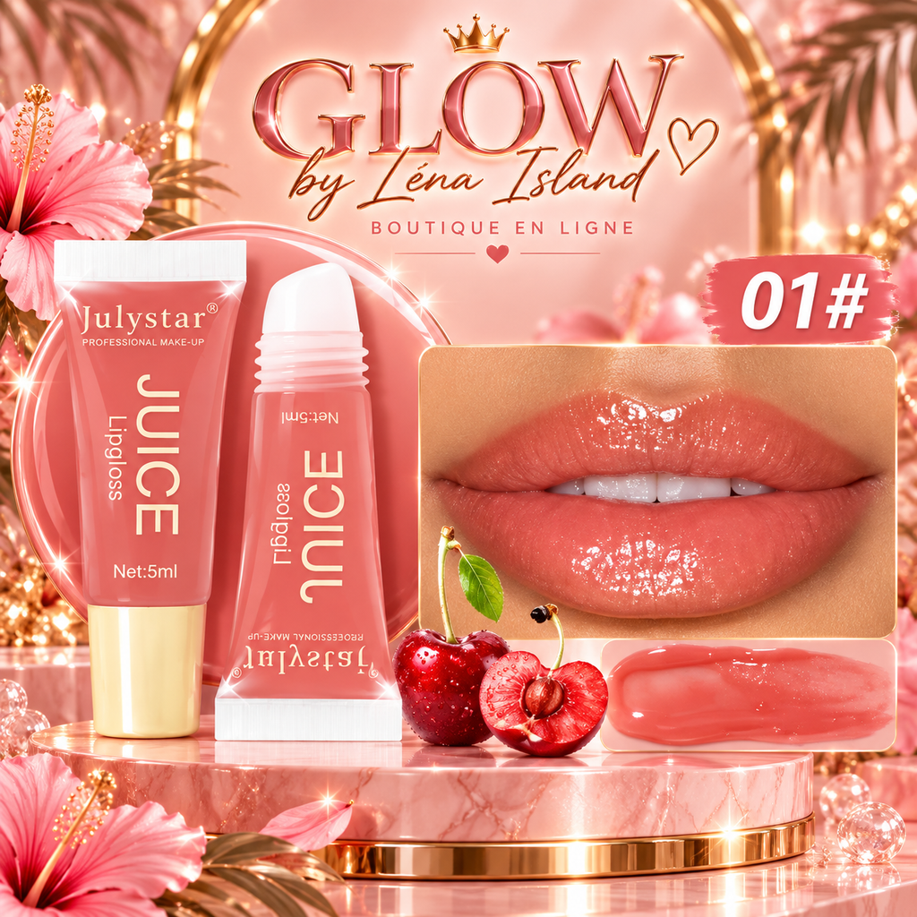 💋 Gloss à Lèvres Repulpant & Hydratant – Effet Brillant Fruité 🍓✨
