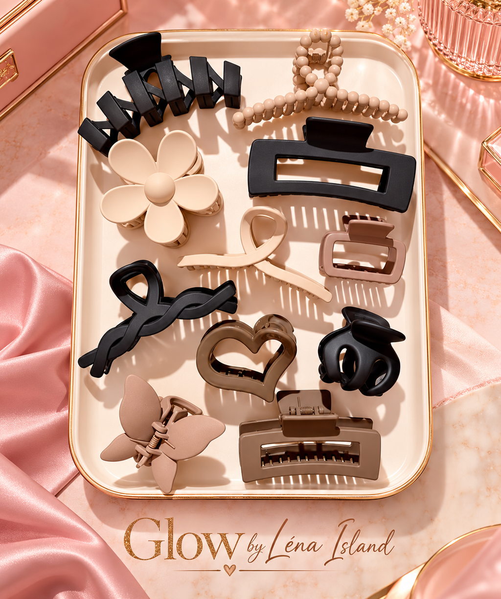 ✨ Lot de 11 Pinces à Cheveux Élégantes et Tendance 🎀💖