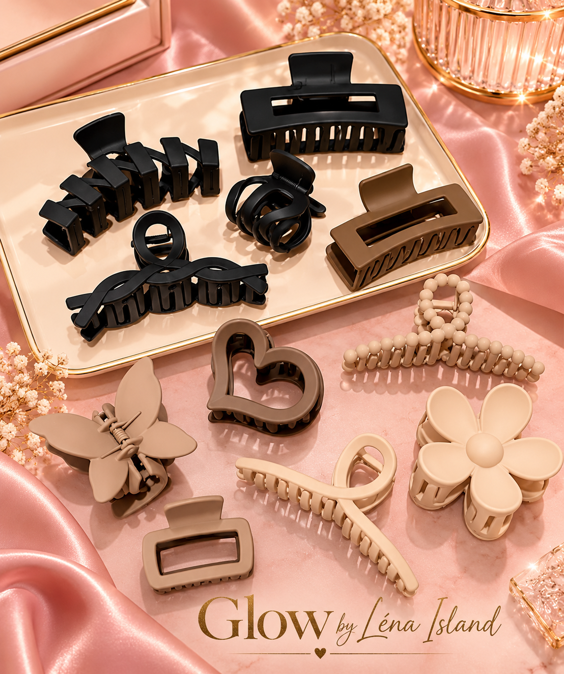 ✨ Lot de 11 Pinces à Cheveux Élégantes et Tendance 🎀💖