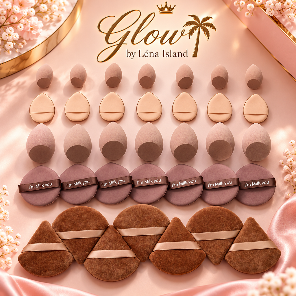 ✨ Lot de 35 Éponges à Maquillage Professionnelles 💖💄