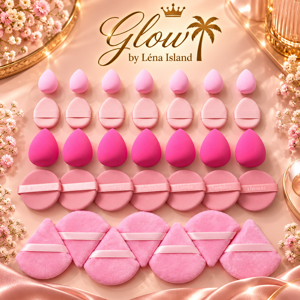 ✨ Lot de 35 Éponges à Maquillage Professionnelles 💖💄