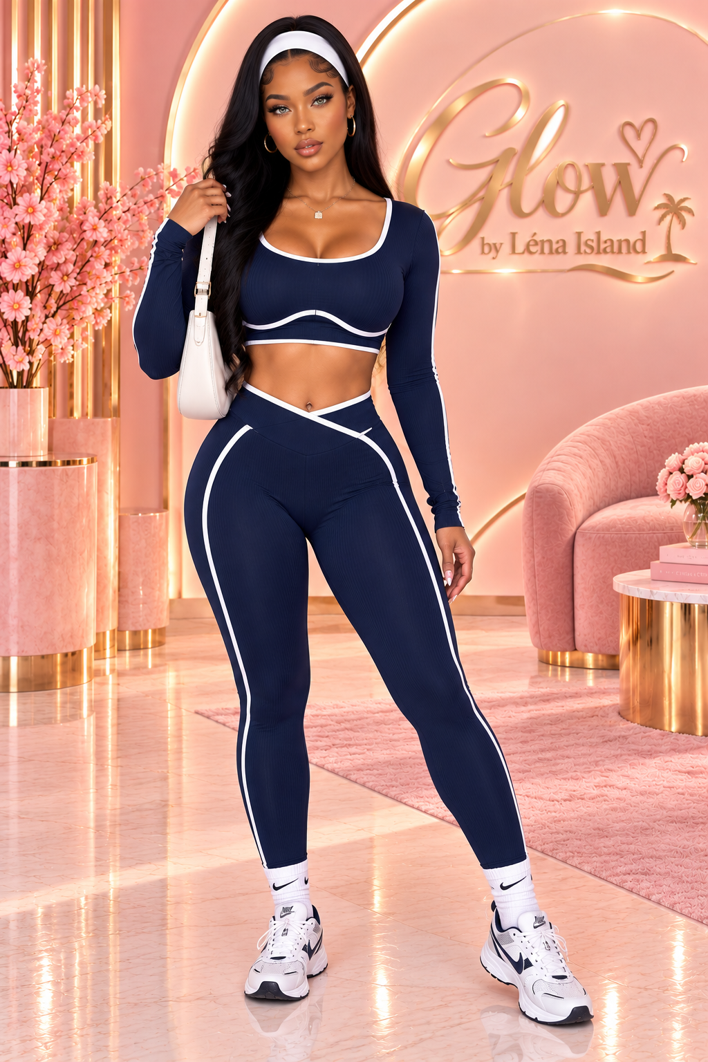 ✨ Ensemble de Sport Femme 2 Pièces – Yoga & Fitness 💖