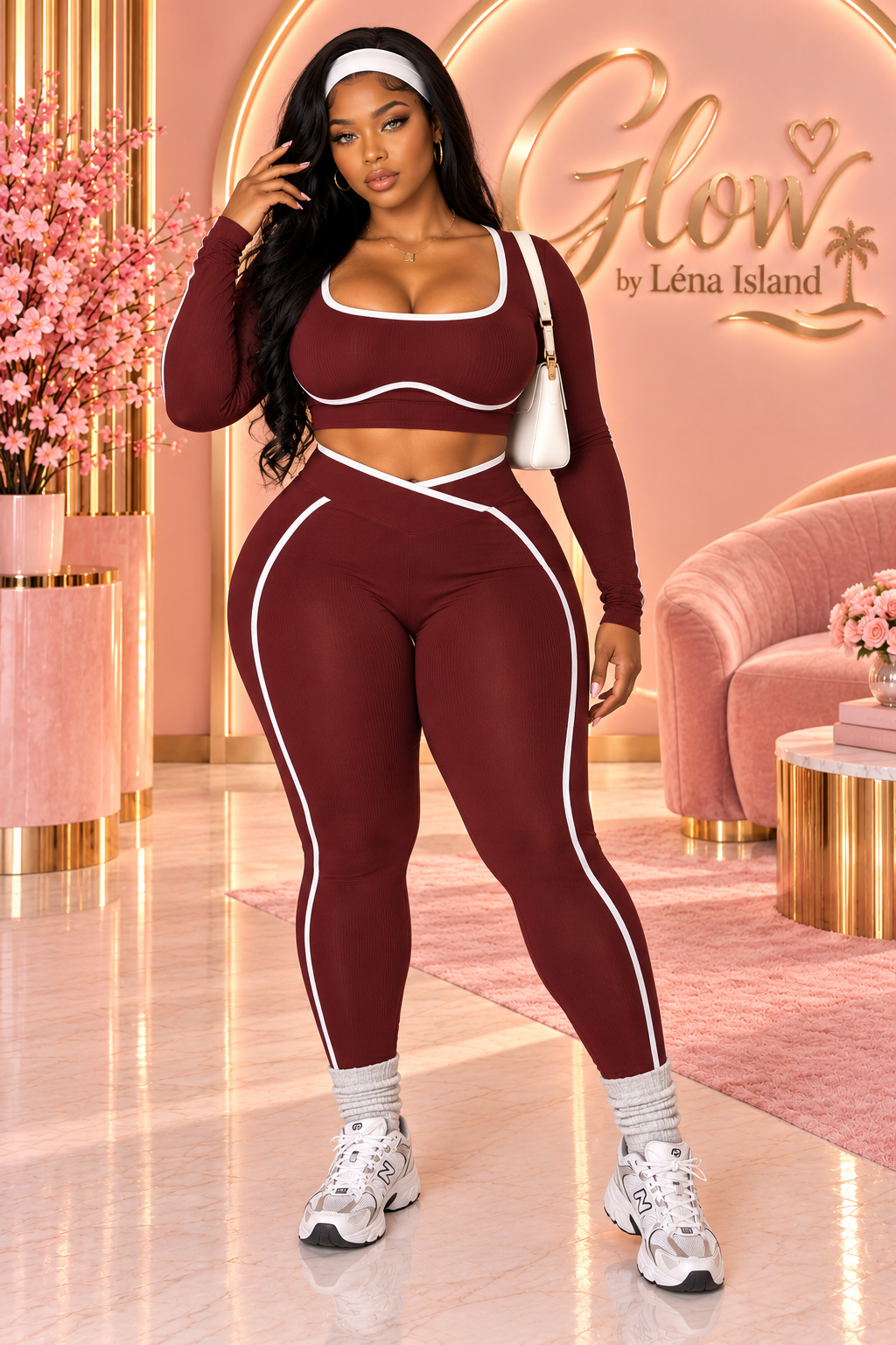 ✨ Ensemble de Sport Femme 2 Pièces – Yoga & Fitness 💖